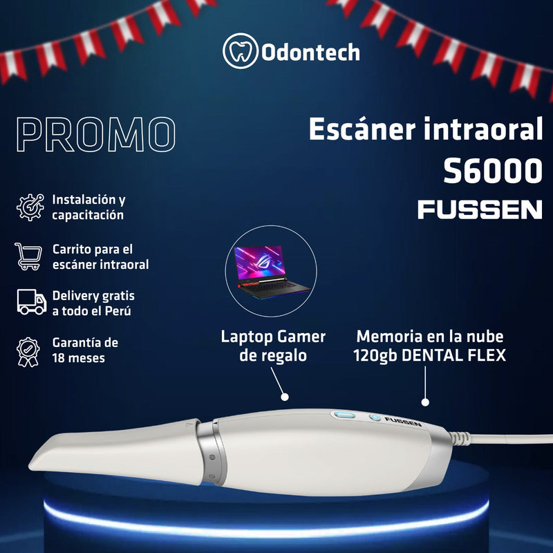 Scanner intraoral Fussen - S6000 - Dentopia Perú